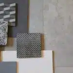 combinatie van verschillende tegels